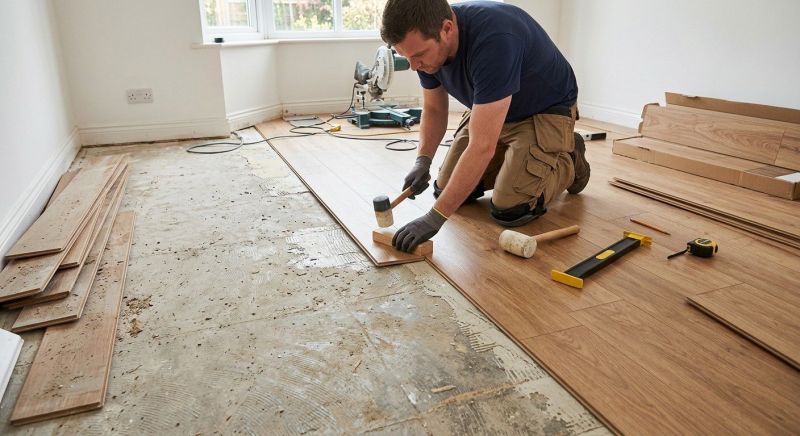 Laminate Floor Remodeling in Warrenton, VA