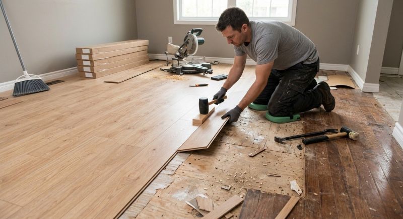 Laminate Flooring Replacement in Fort Wayne, IN