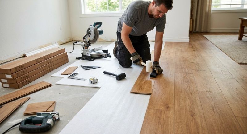 Laminate Flooring Replacement in Greensboro, NC