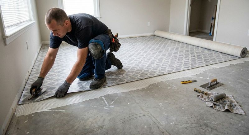 Sheet Flooring Installation in Bastrop, TX