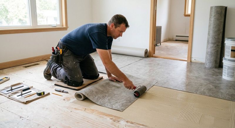 Sheet Flooring Installation in Houston, TX