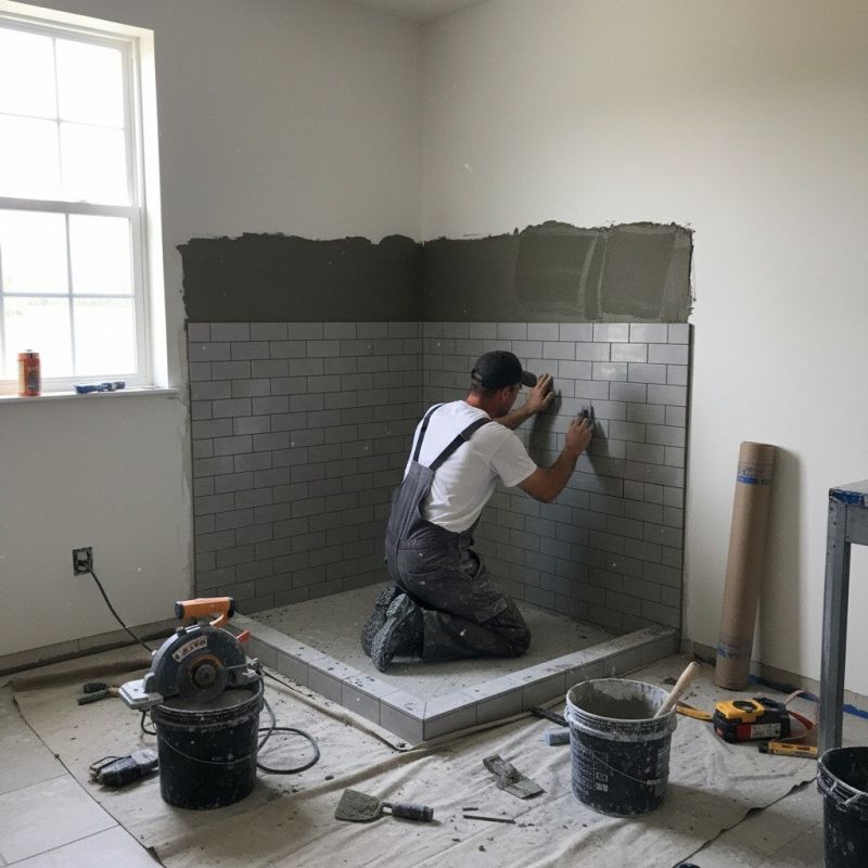 Shower Tiling Service in Alpharetta, GA