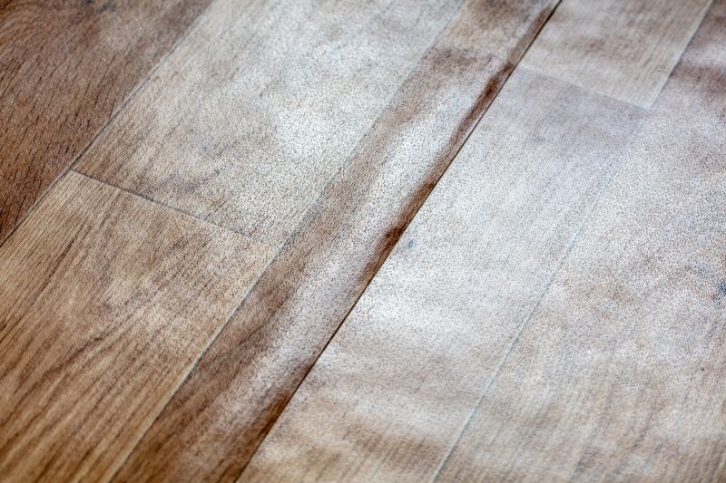 Damaged Vinyl Plank Flooring