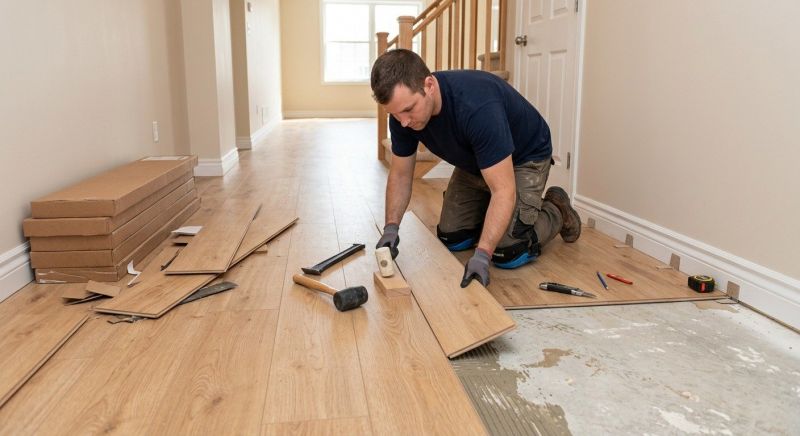 Laminate Floor Remodeling in Warrenton, VA